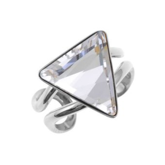 Кольцо с кристаллом Swarovski Crystal